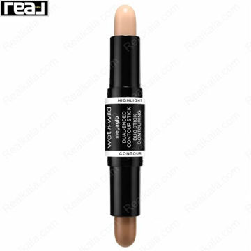 استیک کانتور و هایلایتر دو سر وت اند وایلد مگاگلو رنگ مدیوم تان کد E752A وزن 8 گرم